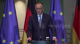 UNCAPTIONED: Merz Questions U.S. Peace Plan As European Leaders Push For Unity On Ukraine