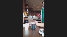 Parents reveal gender of baby with coffee surprise in San Fernando, Philippines