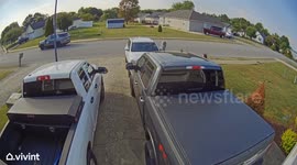 Kentucky State Trooper Backs Up to Show Little Boy Lights