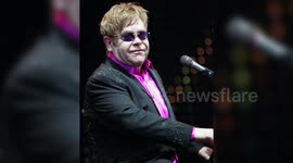 UNCAPTIONED: Elton John hits back at claims his house is 'dirty'