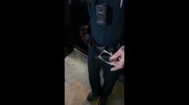 I Got a Sticker From a Police Officer