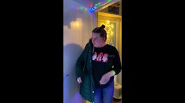 Boyfriend's Hilarious Christmas Prank: Motorcycle Tree Surprise!