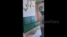 China: Woman Gets So Nervous Playing Whac-A-Mole That She Loses the Hammer