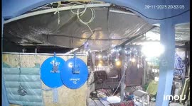 Charcoal stove causes floor to burst from the heat