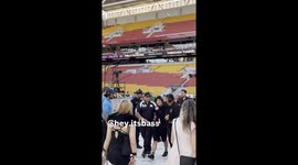 Moment man who grabbed Ariana Grande is removed by security from Lady Gaga concert