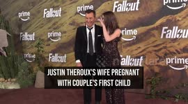 Justin Theroux's wife pregnant with couple's first child