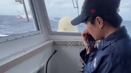 Philippine Coast Guard repels Chinese vessel from disputed reef