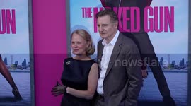 UNCAPTIONED: Pamela Anderson reveals she and Liam Neeson were 'romantically involved for a short while'