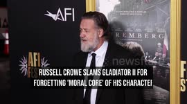 Russell Crowe slams Gladiator II for forgetting 'moral core' of his character