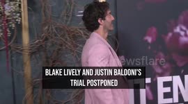 Blake Lively and Justin Baldoni's trial postponed