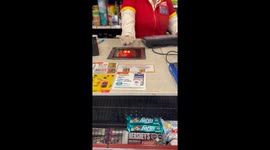 Fake Hand Causes Checkout Funnies