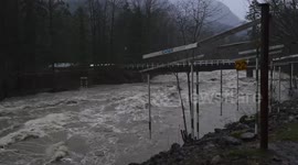 Raging Chilliwack River: Witness the Power of the December 2025 Storm