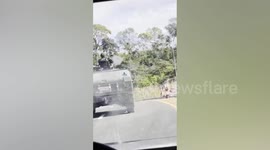 Thai military unleashes missile barrage on Cambodian casino building