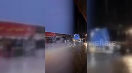 Severe Storms Batter South Gaza