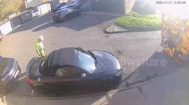 Man given FOUR fines after returning to find disabled bay painted AROUND his car