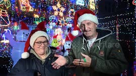 Dad adorns house with 90k lights for 20th year - after vowing not to decorate again