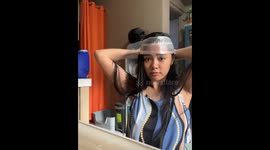 Cat grooming hack with treat distraction in Pateros, Philippines