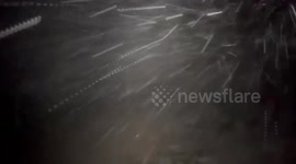 US: Winter Storm Sweeps Through Evergreen