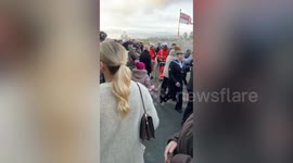 Emotional moment Royal Navy sailor returns home after eight months at sea