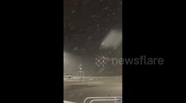 US: Heavy Snowfall Covers Bluefield, West Virginia