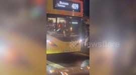 Bus brawl 'involving youths, driver and elderly passenger'