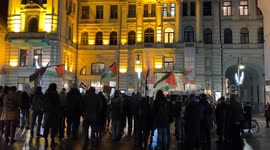 Palestinian Activists Hold Demonstration in Vilnius Ahead of Jerusalem Orchestra Concert