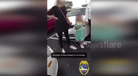 US: Officers Rescue Baby Locked In Hot Van