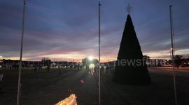US: Goodfellow AFB Hosts Annual Christmas Tree Lighting