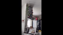 Chimes shake as magnitude 6.7 earthquake hits Japan