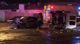 US, Phoenix: Glendale 43rd Avenue Extrication Crash
