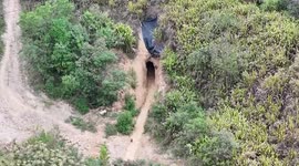 Army destroys illegal mine in remote mountains of Ecuador