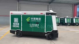 China: Unmanned delivery vehicles gaining traction in China
