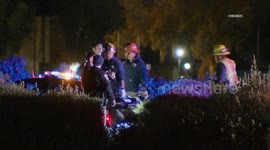 US, Los Angeles: Lancaster High-Speed Motorcycle Pursuit Ends In Crash