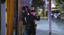 US, Los Angeles: Downtown Los Angeles Marijuana Dispensary Burglary