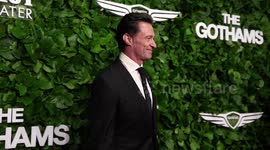 UNCAPTIONED: Hugh Jackman jokes about the time he peed his pants while performing on stage