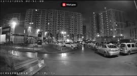 Drone explosion damages apartment building in Tver, Russia