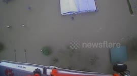US: Dolphin Aircrew Hoists Two From Flooded Roof In Sumas
