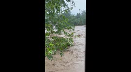 Typhoon Tino Floods Home In Cebu