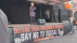 : Peter Ford at the Rally No to Digital ID - We Will Not Comply, London, England