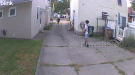 Furious father chases boy caught sneaking out of daughter's bedroom