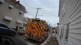 4th alarm house fire with collapse in Kulpmont, Pa brings firefighters from 5 counties