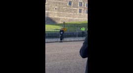 King Charles n camilla on way to have a chin wag with the germans