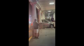 Car Crashes Into Dollar Tree Store on Grafton Street in Worcester