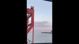 Drone strike hits cargo ship in Odesa, Ukraine