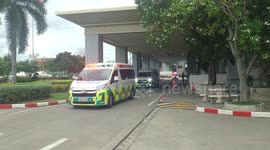 Injured soldiers from border clashes rushed to hospital in Thailand