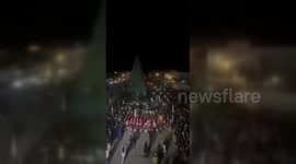 Syria: Christmas Tree Lighting Brings Joy in Hama