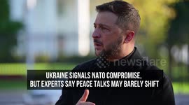 Ukraine Signals NATO Compromise, but Experts Say Peace Talks May Barely Shift