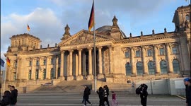 Germany: Security visible at Reichstag after Sydney attack ahead of Ukraine talks
