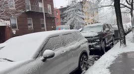 New York City Hit With Heavy Snow 3/3