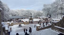 New York City Hit With Heavy Snow 3/5
